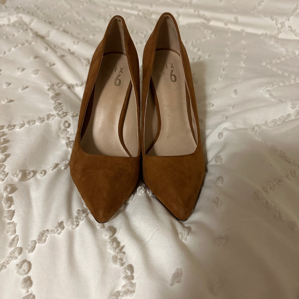 Brown heels